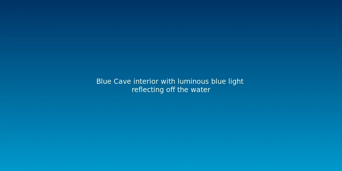 Blue Cave Tour Dubrovnik -- Boat Excursions from EUR60 — hero image